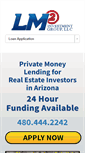 Mobile Screenshot of lm2investments.com